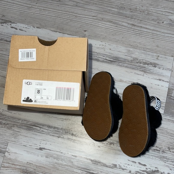 UGG Toddler Fluff Yeah Slide – Saint Bernard Fluff Yeah Slide Sandal Toddler